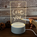 Lámpara Creativa con Mensajes – Tablero Luminoso
