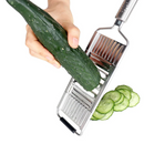 Cortador Multifuncional de Verduras 4 en 1 de Acero Inoxidable