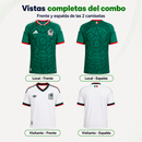 Combo de Jerseys México 2026 (Local + Visitante)